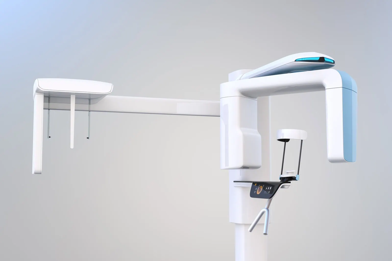State-of-the-art cone beam CT dental 3D scanning equipment